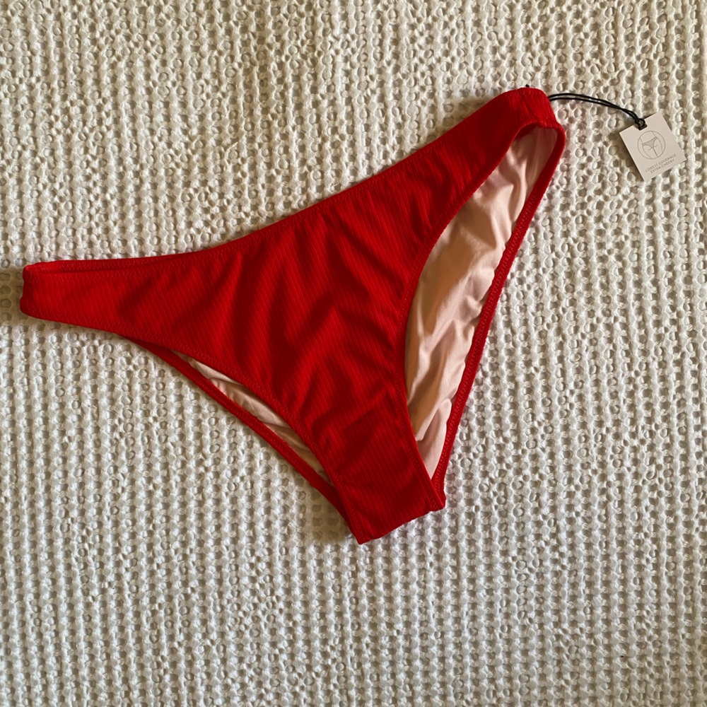 Red Women's Swim Bottom